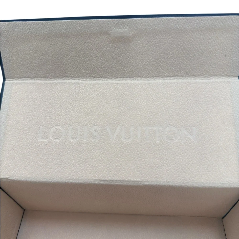NWT Louis Vuitton Navy Blue Eyewear Sunglasses Case 3